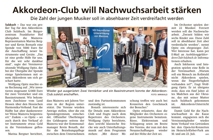 Höchster Kreisblatt vom 14. Mai 2022