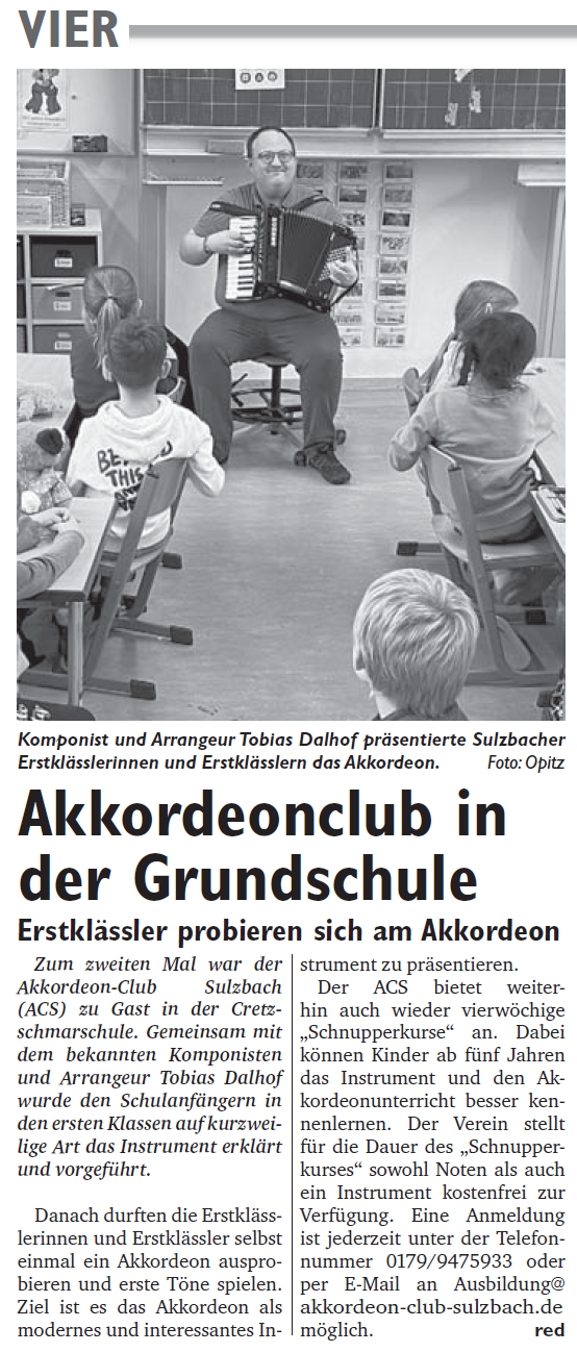 Sulzbacher Anzeiger vom 8. Dezember 2023