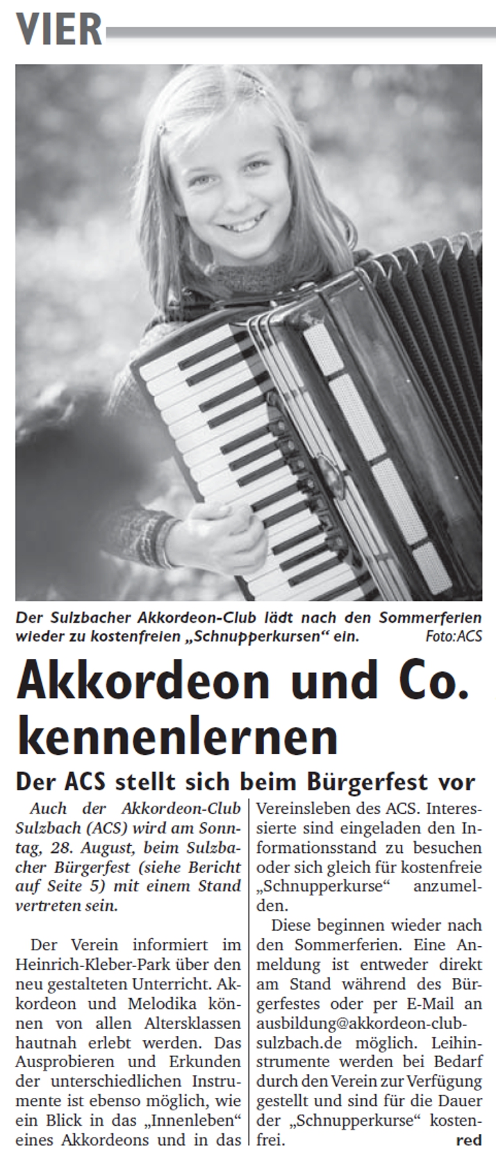 Sulzbacher Anzeiger vom 5. August 2022